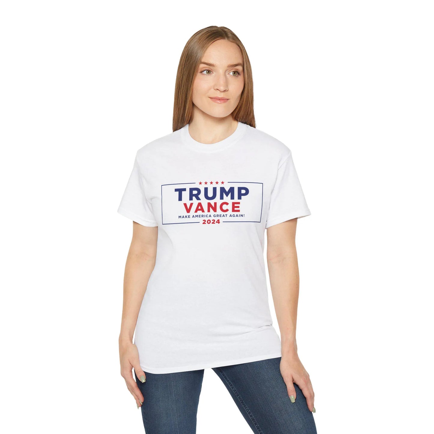 Trump Vance 2024 Unisex Ultra Cotton Tee - Make America Great Again Shirt