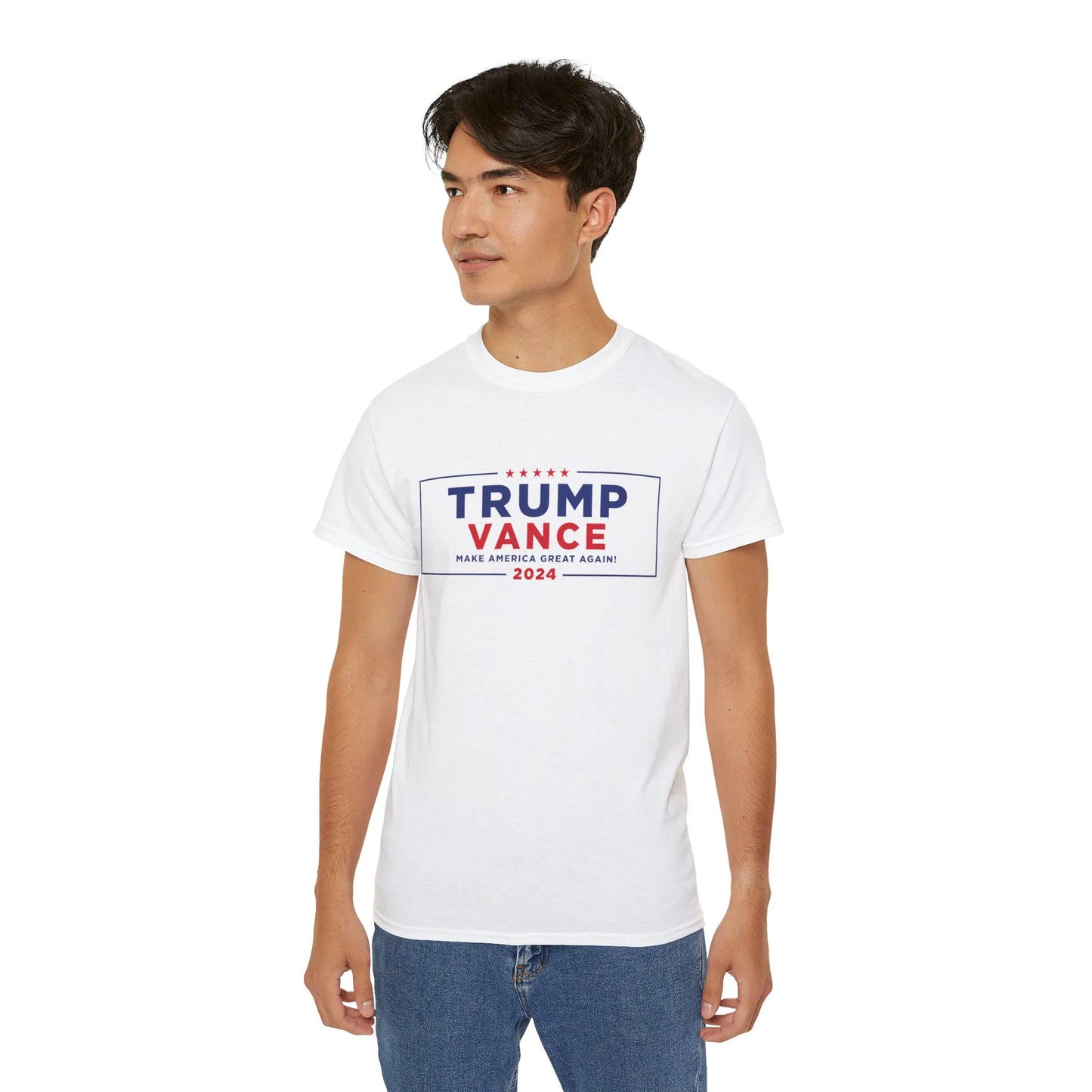 Trump Vance 2024 Unisex Ultra Cotton Tee - Make America Great Again Shirt