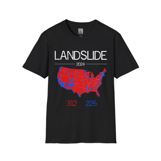 President Trump T-Shirt Landslide Win 2024 Presidential Election