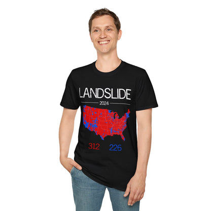 President Trump T-Shirt Landslide Win 2024 Presidential Election